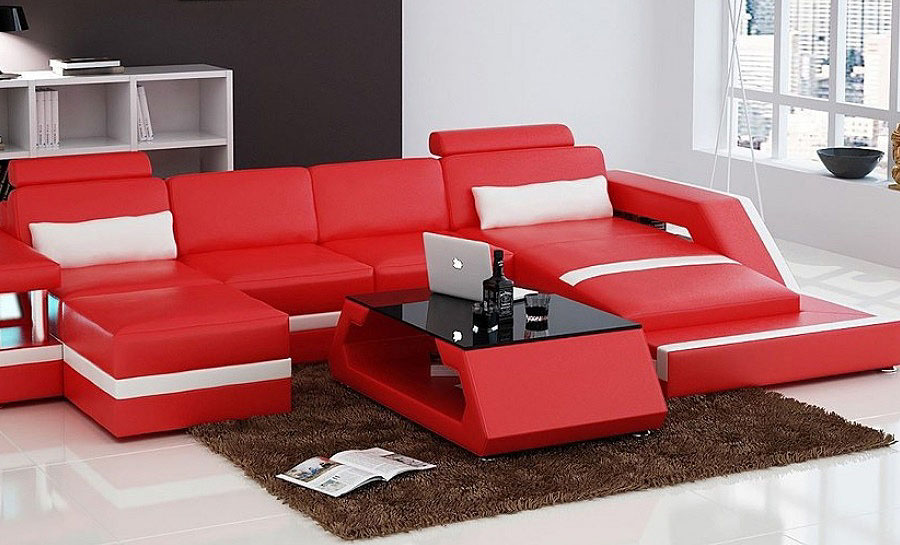 Selvatore - 3sC - Leather Sofa Lounge
